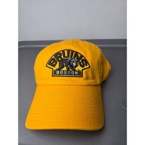 Boston Bruins '47 Men's Core Logo Clean Up Adjustable Hat - Gold